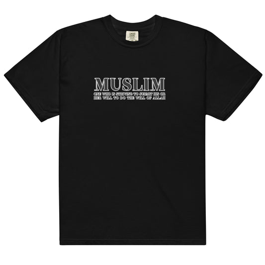 Muslim Definition t-shirt